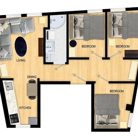 Family Friendly 3Br - Fast Wi-Fi - Behind Bryggen Apartman Bergen Kültér fotó