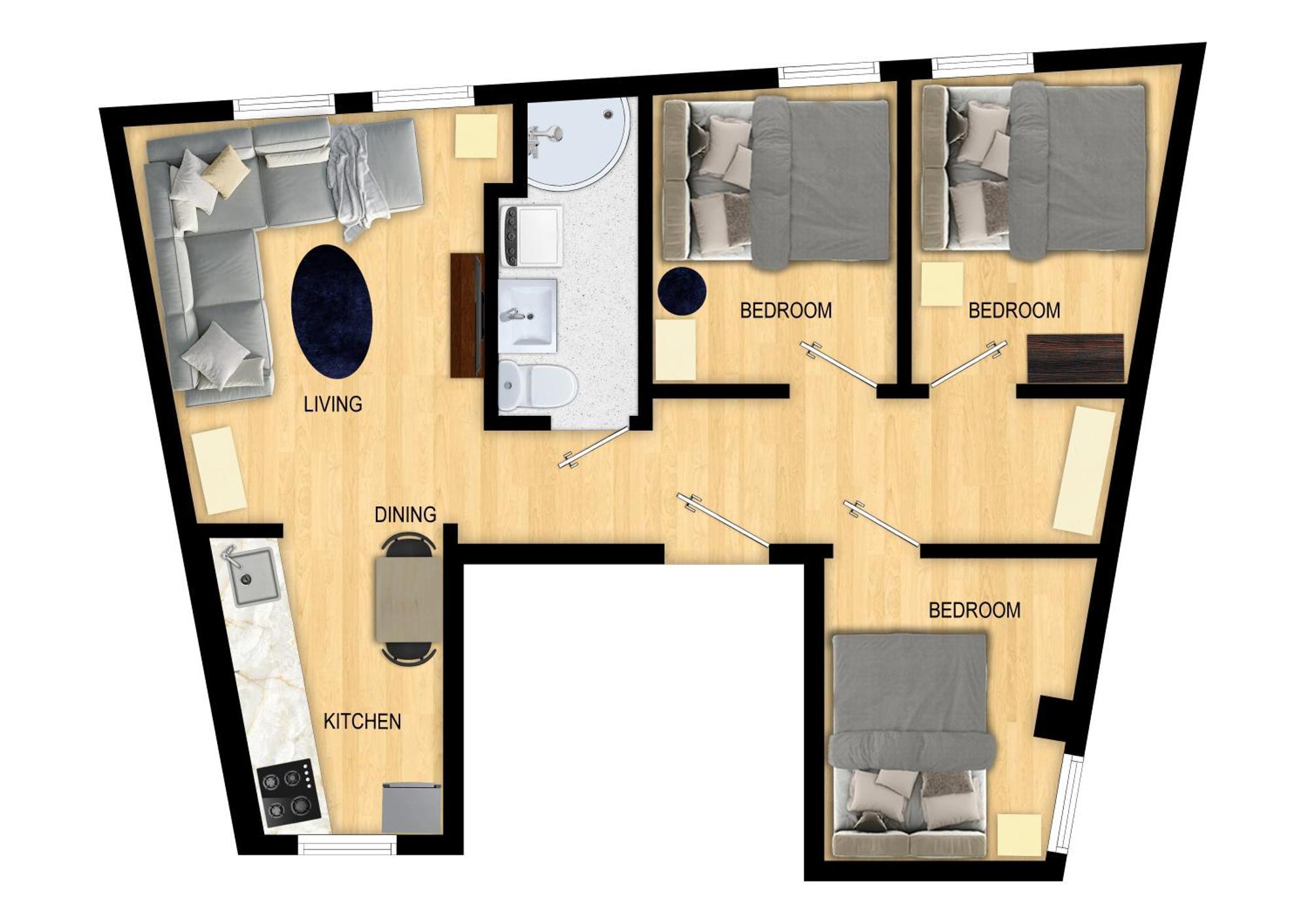 Family Friendly 3Br - Fast Wi-Fi - Behind Bryggen Apartman Bergen Kültér fotó